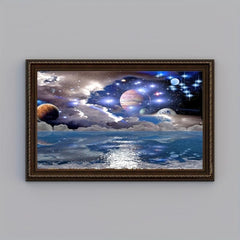 Universe Starry Sky Planet Diamond Painting Kit 7.9x11.8 Inches