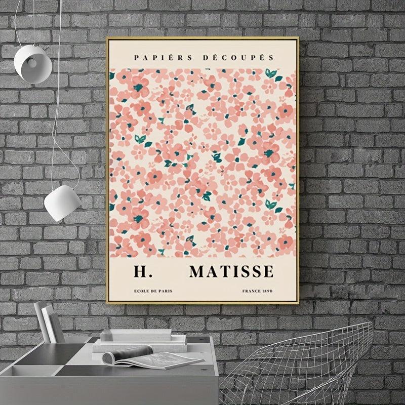 Morandi Matisse Small Floral Poster Modern Minimalist Painting Canvas