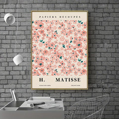 Morandi Matisse Small Floral Poster Modern Minimalist Painting Canvas