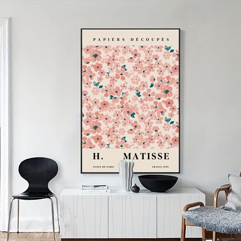 Morandi Matisse Small Floral Poster Modern Minimalist Painting Canvas