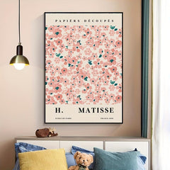 Morandi Matisse Small Floral Poster Modern Minimalist Painting Canvas