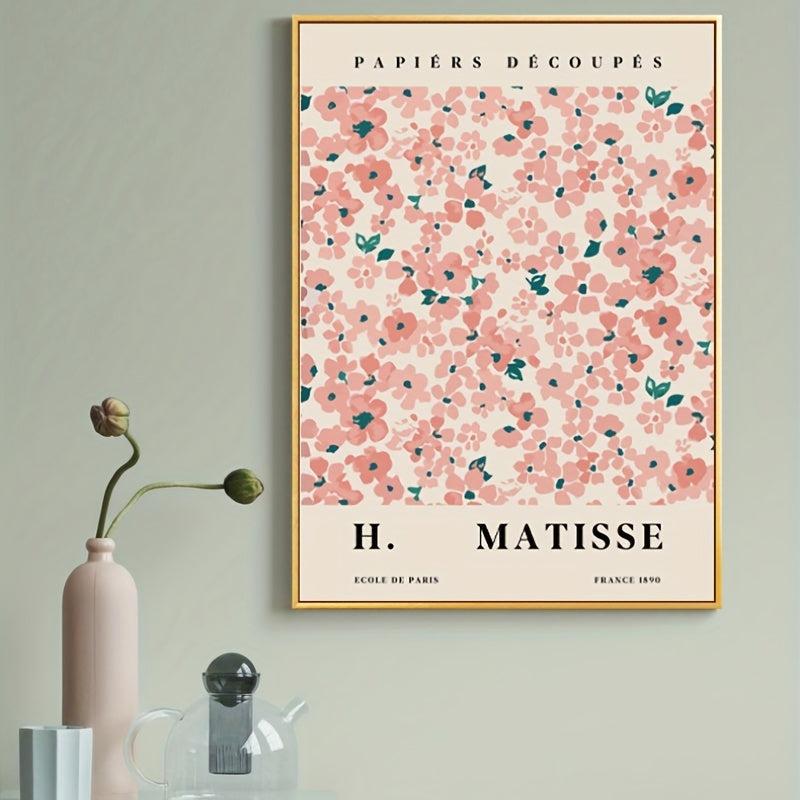 Morandi Matisse Small Floral Poster Modern Minimalist Painting Canvas