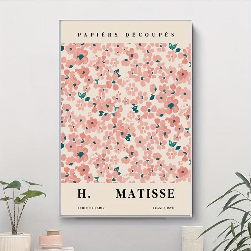 Morandi Matisse Small Floral Poster Modern Minimalist Painting Canvas