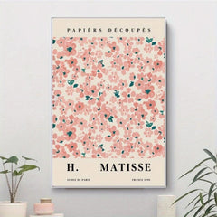 Morandi Matisse Small Floral Poster Modern Minimalist Painting Canvas