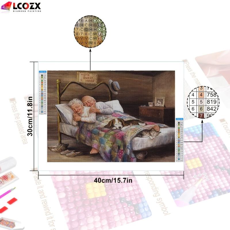 Old Man Round Diamonds DIY Diamond Painting