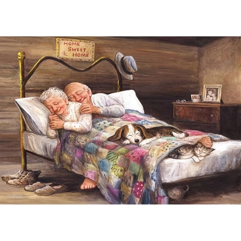 Old Man Round Diamonds DIY Diamond Painting