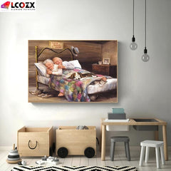 Old Man Round Diamonds DIY Diamond Painting