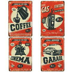 Cinema Tin Signs Finest Of The Fine Movie Vintage Metal Tin Sign