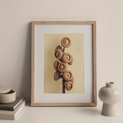 Modern Art Dried Fruits Seed Strangeness Scandinavian Canvas Poster
