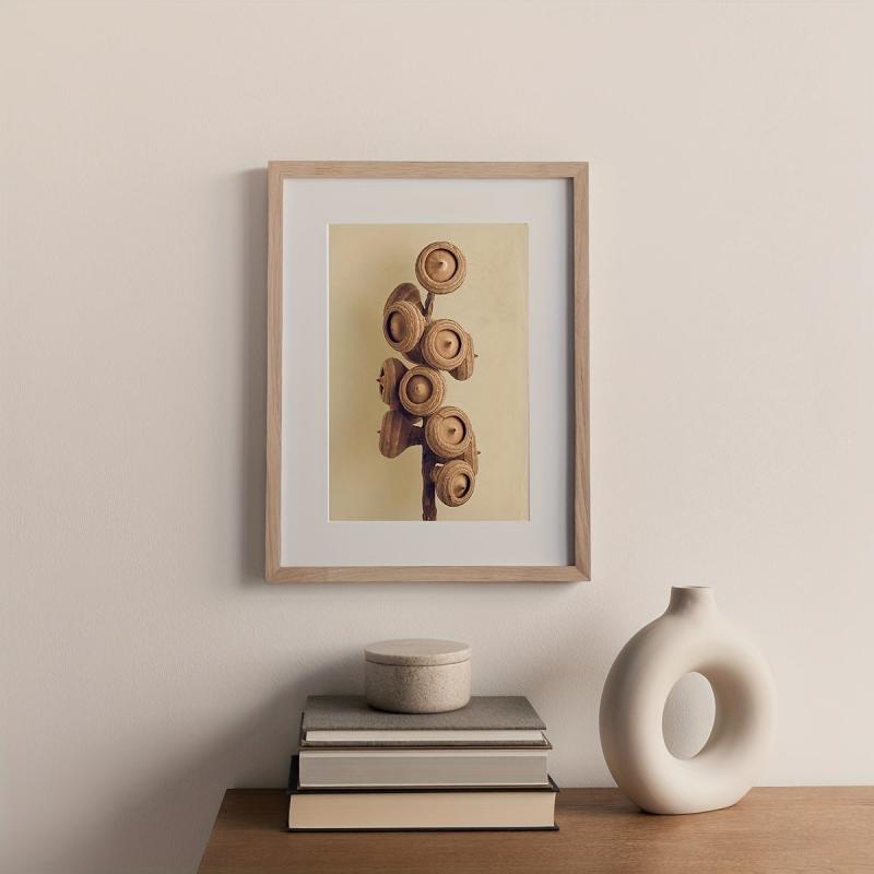 Modern Art Dried Fruits Seed Strangeness Scandinavian Canvas Poster