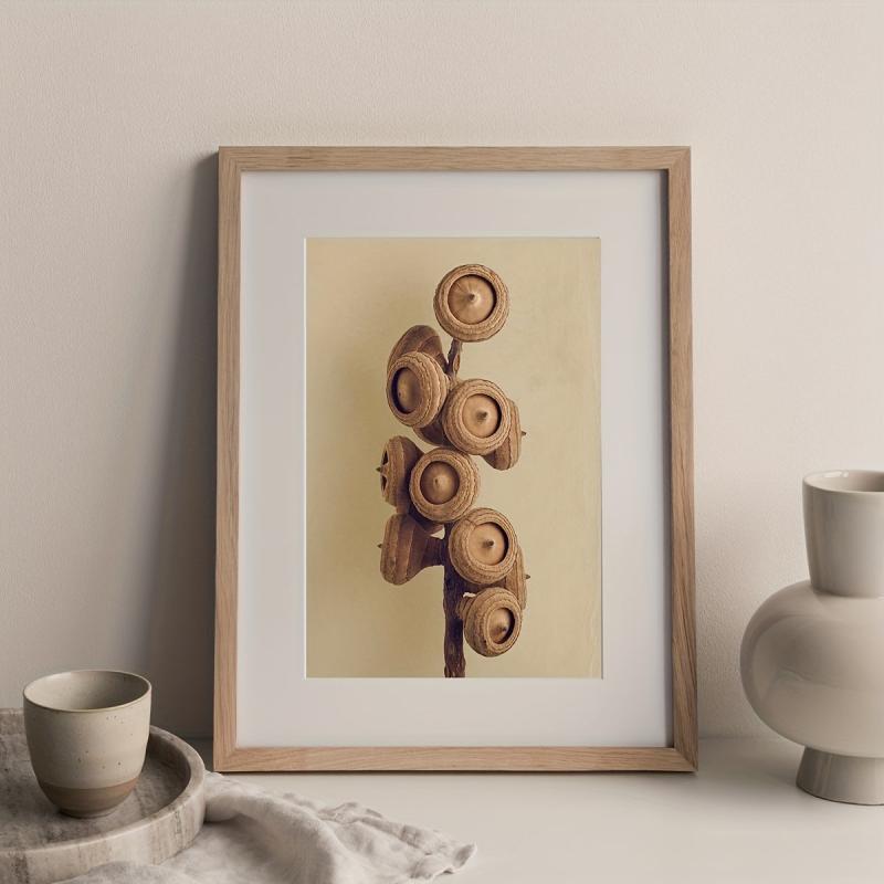 Modern Art Dried Fruits Seed Strangeness Scandinavian Canvas Poster