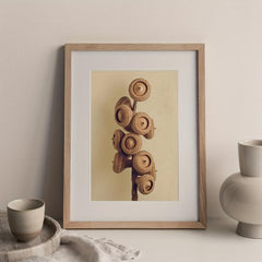 Modern Art Dried Fruits Seed Strangeness Scandinavian Canvas Poster