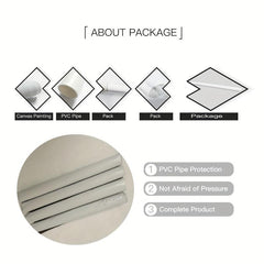 3pcs Abstract Wall Art Contemporary Canvas Poster Modern Painting