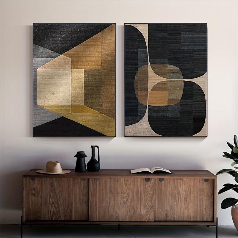 3pcs Abstract Wall Art Contemporary Canvas Poster Modern Painting