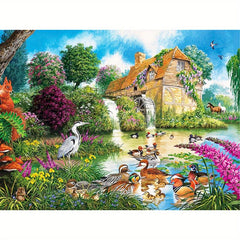 5D Diamond Painting Kit Landscape Scenery DIY Art Full Drill Diamonds