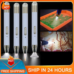 USB Rechargeable 5D Diamond Painting Drill Pen Set