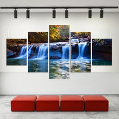 5pcs HD Landscape Canvas Painting for Home Decor