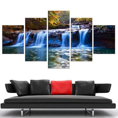 5pcs HD Landscape Canvas Painting for Home Decor