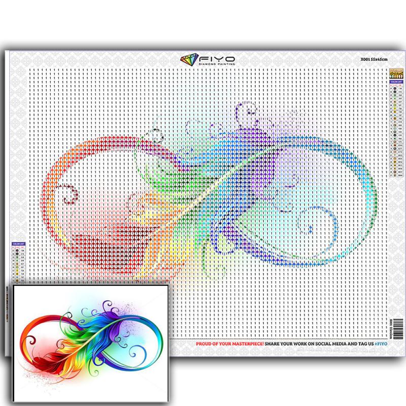 Colorful 5D DIY Rhinestone Painting Kit