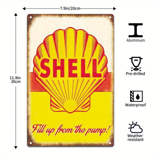 Gas Motor Signs Vintage Metal Signs Posters For Garage Man Cave Shop Bar Pub
