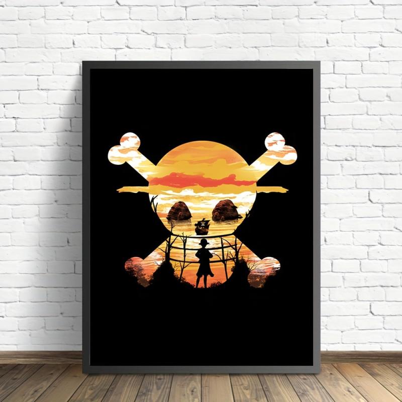 Japanese Anime Canvas Painting A Hat Poster and Prints