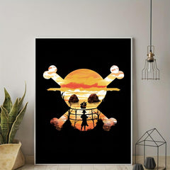 Japanese Anime Canvas Painting A Hat Poster and Prints