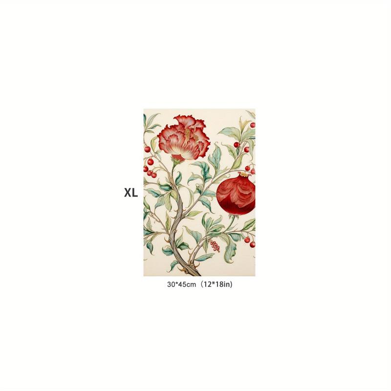 Canvas Poster Modern Art Minimalist Flower & Fruit Decorative Painting