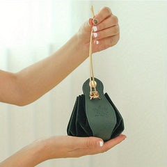 Drawstring PU Leather & Velvet Gift Bag Wedding Candy Favor Boxes
