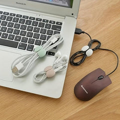 3pcs Data Cable Storage Organizer Sorting Travel Earphone Cable Winding