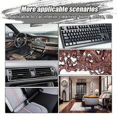 Car Interior Cleaning Brush Soft Bristle Seat Console Gap Dust Removal Tool