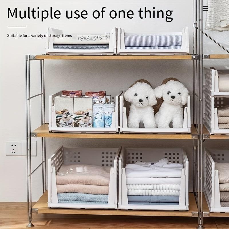 Wardrobe Layered Storage Box Drawer Divider Storage Bin Organizer Basket