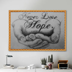 Hand Hope Full Square Diamond Painting Home Decor Wall Ornament