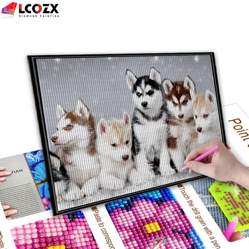 5D DIY Animal Snowflake Rhinestone Art Kit