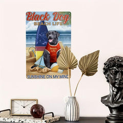 Beach Life California Dreaming Vintage Tin Sign 20x30cm