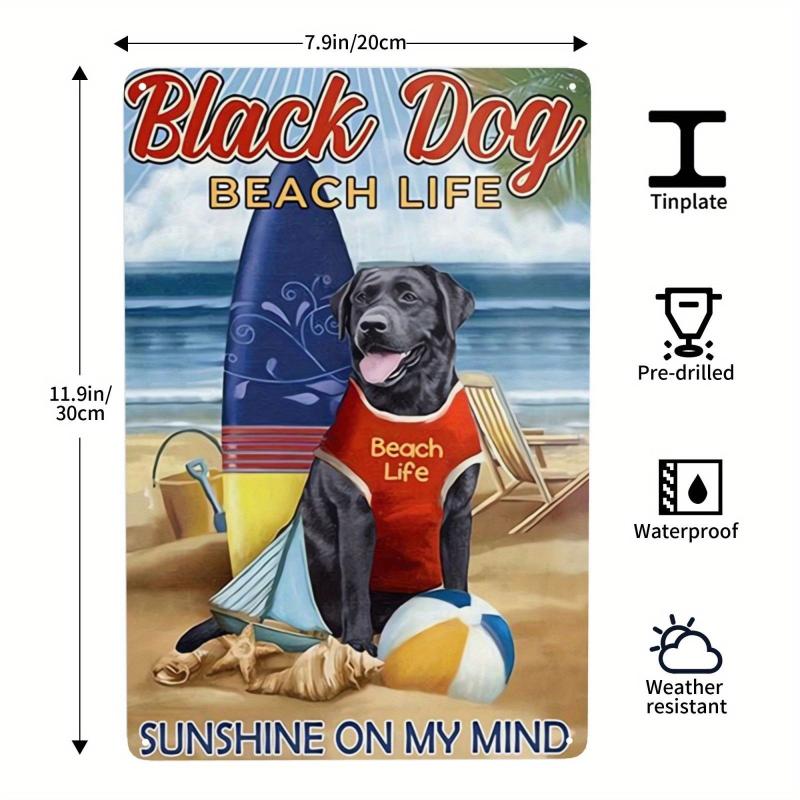 Beach Life California Dreaming Vintage Tin Sign 20x30cm