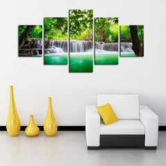 5pcs Big Tree Canvas Paintings for Home Decor