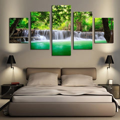 5pcs Big Tree Canvas Paintings for Home Decor