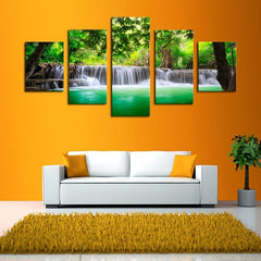 5pcs Big Tree Canvas Paintings for Home Decor