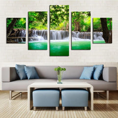 5pcs Big Tree Canvas Paintings for Home Decor