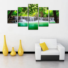5pcs Big Tree Canvas Paintings for Home Decor