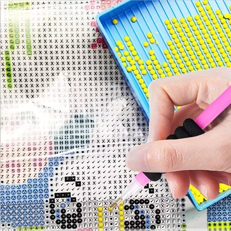 1pc Random Soft Foam Diamond Painting Pen Holder