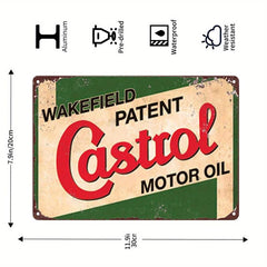 Metal Sign Garage Man Cave Vintage Gas Tin Retro Metal Signs