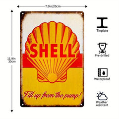 Metal Sign Garage Man Cave Vintage Gas Tin Retro Metal Signs