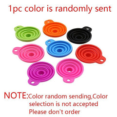 Diamond Painting Accessories Foldable Silicone Funnel Bead Container