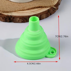 Diamond Painting Accessories Foldable Silicone Funnel Bead Container