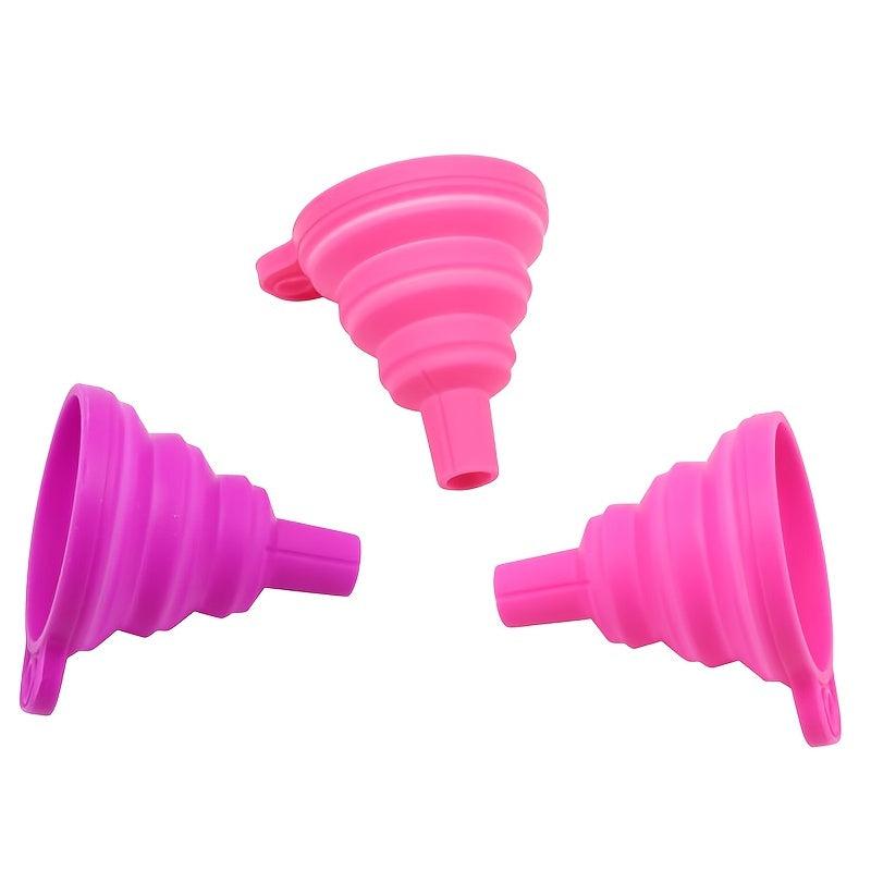 Diamond Painting Accessories Foldable Silicone Funnel Bead Container