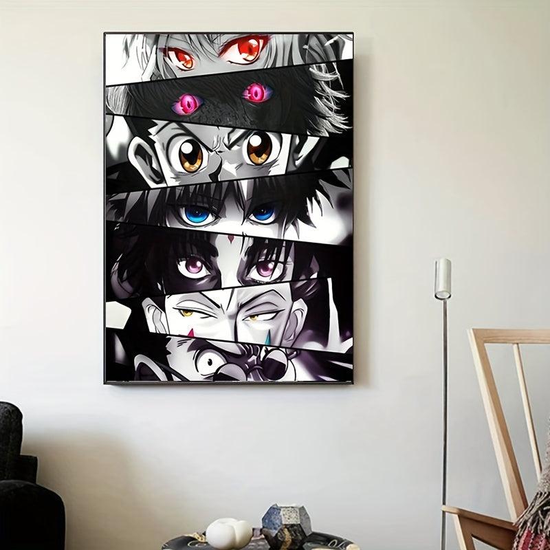 Anime Eyes Art Poster Canvas Painting Home Decor