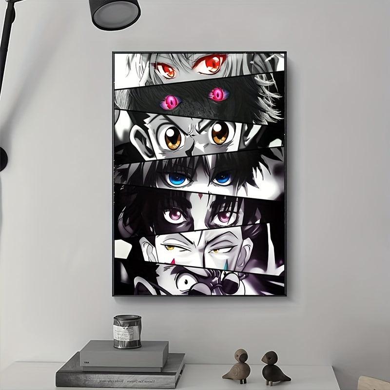 Anime Eyes Art Poster Canvas Painting Home Decor