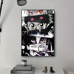 Anime Eyes Art Poster Canvas Painting Home Decor