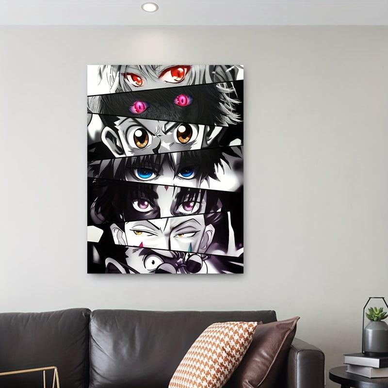 Anime Eyes Art Poster Canvas Painting Home Decor